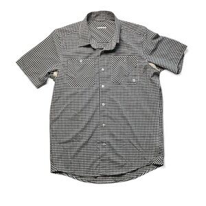 BEX Black and White Checkered Shirt - Small